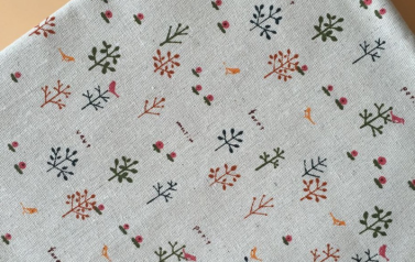 Xưởng in hoa văn vải linen tự nhiên giữ trọn vẻ mộc mạc
