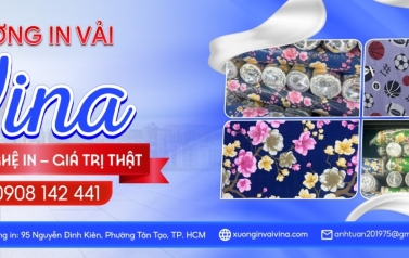 Xưởng In Vải Vina Hồ Chí Minh: Giải Pháp In Ấn Chất Lượng Cao, Giá Rẻ