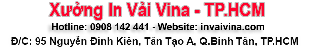 Xưởng in vải Vina
