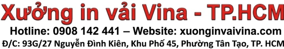 Xưởng in vải Vina