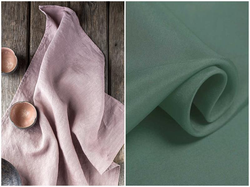 in hoa văn vải linen tự nhiên